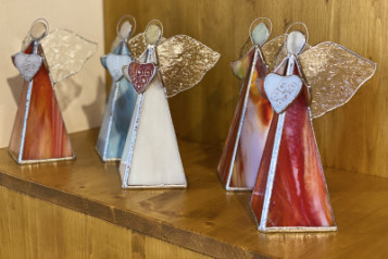 angels - historical glass