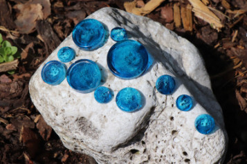 buttons - historical glass