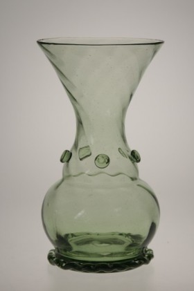 Vase with optical decoration - 09 - historical glass