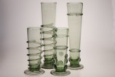 Renaissance goblet with spin - small - 31 - historical glass