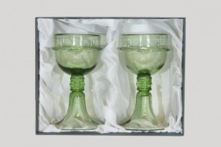 Gift package - 2 goblets Courtesan Veronica Franco - D-2x18 - historical glass