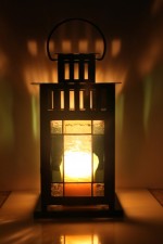 lantern - historical glass