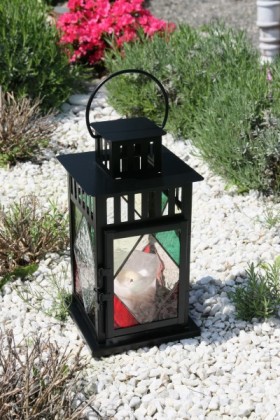 lantern - historical glass