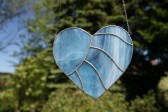 heart - historical glass