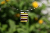 jewel red and yellow - historical glass