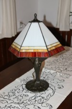 Tiffany lamps four-color - historical glass