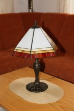 Tiffany lamps four-color - historical glass