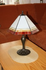 Tiffany lamps four-color - historical glass