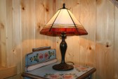 Tiffany lamps four-color - historical glass