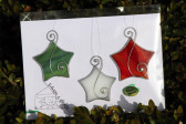 Christmas stars  - historical glass