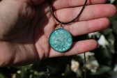 Jewelry of resin - historical glass
