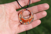 Jewelry of resin - historical glass