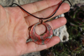 Jewelry of resin - historical glass