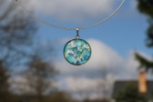 Jewelry of resin - historical glass