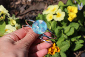 Jewelry of resin - historical glass