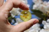 Jewelry of resin - historical glass