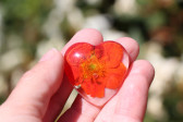 Jewelry of resin - historical glass