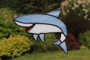 shark - historical glass