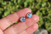 earrings - historical glass