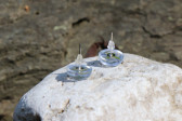earrings - historical glass