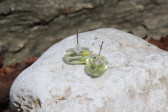 earrings - historical glass