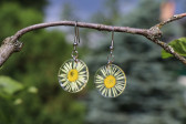 earrings - historical glass