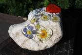 Jewelry of resin - historical glass