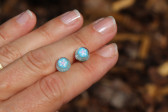 earrings - historical glass