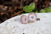 earrings - historical glass