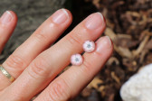 earrings - historical glass