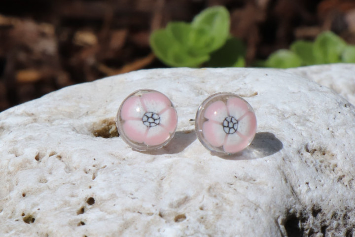 earrings - historical glass