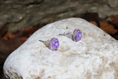earrings - historical glass