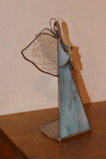 blue angel - historical glass