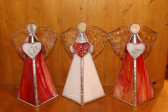 red angel - historical glass
