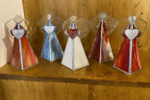 red angel - historical glass