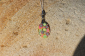 earrings - historical glass