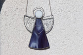 blue angel - historical glass