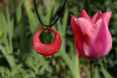 Jewelry of resin - historical glass