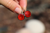 Jewelry of resin - historical glass