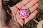 Jewelry of resin - historical glass