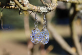 earrings - historical glass